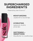 Saie Glossybounce - Hydrating Lip Gloss and Tinted Lip Oil Hybrid with Hyaluronic Acid & Jojoba Oil for Non-Sticky, Ultra-Shiny, Plump & Soft Lips - Everyday Makeup Essential - Disco (.17 oz)