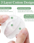 Maxcheck 3000 Pcs Cotton Rounds Bulk Exfoliating Rounds for Face Makeup Remover Cotton Facial Pads for Face Makeup Removal Toner Pads