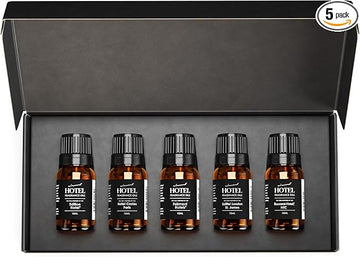 AirScent Hotel Diffuser Oil Gift Set - Metro City Hotel Scents - 10 mL, 0.34 fl oz Fragrance Oil Set - Inspired by The Hotel Costes Paris, Fairmont, London St James, The Baccarat Hotel and Others