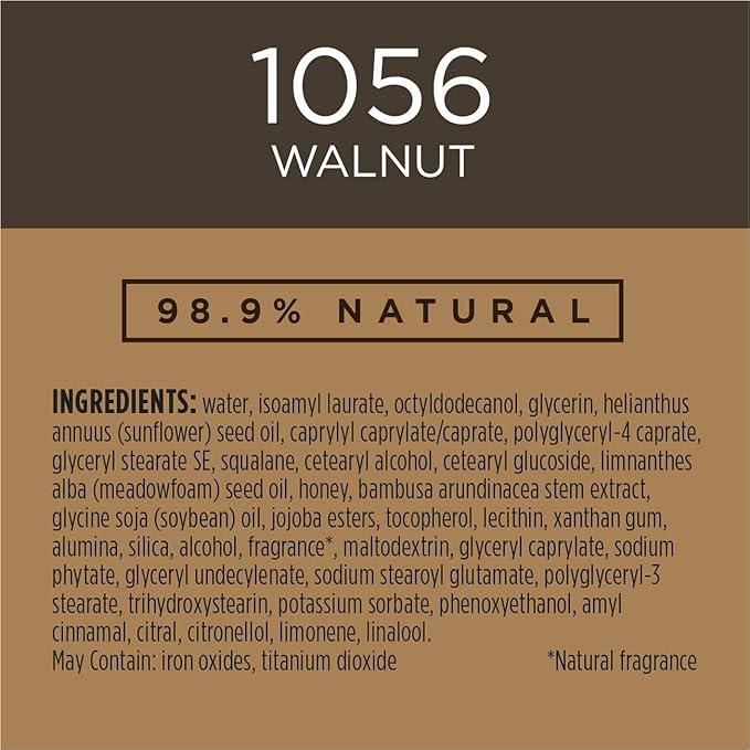 BURTS BEES Walnut Goodness Glows Liquid Makeup, 1 FZ