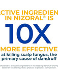 Nizoral 2-in-1 Anti Dandruff Shampoo and Conditioner, 14 Fl Oz, 1% Ketoconazole