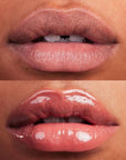 Kosas Wet Lip Oil Gloss - Hydrating Lip Plumping Treatment with Hyaluronic Acid & Peptides, Non-Sticky Finish (Dip)