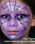 UCANBE Purple Face Body Paint Makeup Foundation, Professional Blendable Cream Greasepaint, Non-Toxic Face Paint Kit for Halloween Parties, Mermaid SFX Makeup, Ursula Widowmaker Dabi Costume & Cosplay