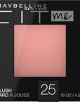 Maybelline Fit Me Blush, Lightweight, Smooth, Blendable, Long-lasting All-Day Face Enhancing Makeup Color, Pink, 1 Count