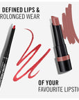 Rimmel Lasting Finish Exaggerate Automatic Lip Liner - Rich, Smooth Formula, Long Lasting - 024 Red Diva, .01oz