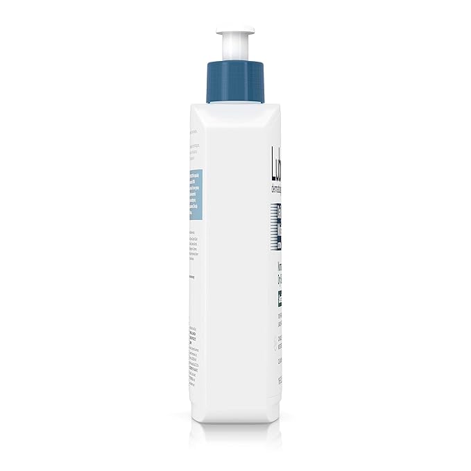 Lubriderm Daily Moisture Body Lotion for Sensitive, Dry Skin, Enriched with Vitamin B5, Dye and Lanolin Free, Unscented and Non-Greasy, 16 fl. oz