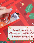 Erinde Makeup Advent Calendar 2025, 24 Days Christmas Gift Makeup Set for Teen Girls & Women, 2025 Xmas Holiday Countdown Calendar Beauty & Cosmetics Holiday Surprise Make Up Gift Kits for Women