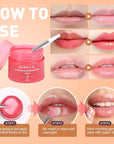 12 Pack Lip Sleeping Mask Set, Overnight Lip Treatment, Nourish and Hydrate Lip Mask With Vitamin C and Coconut Oil, Lip Balm for Dry Lips, Reduce Lip Lines and Improve Lip Color