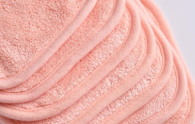 Makeup Remover Cloths for Face, Eye, Lips - Reusable Makeup Remover Pads Soft Microfiber Facial Cleansing Cloths 8 x 8 inch 6 Pack (Coral)