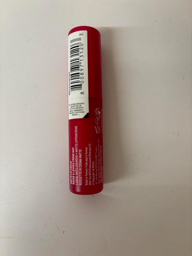 NYX PROFESSIONAL MAKEUP Smooth Whip Matte Lip Cream, Long Lasting, Moisturizing, Vegan Liquid Lipstick - Pillow Fight (Hot Fuschia)