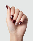 KISS imPRESS No Glue Mani Press On Nails, Design, 'No Other', Red, Short Size, Squoval Shape, Includes 30 Nails, Prep Pad, Instructions Sheet, 1 Manicure Stick, 1 Mini File