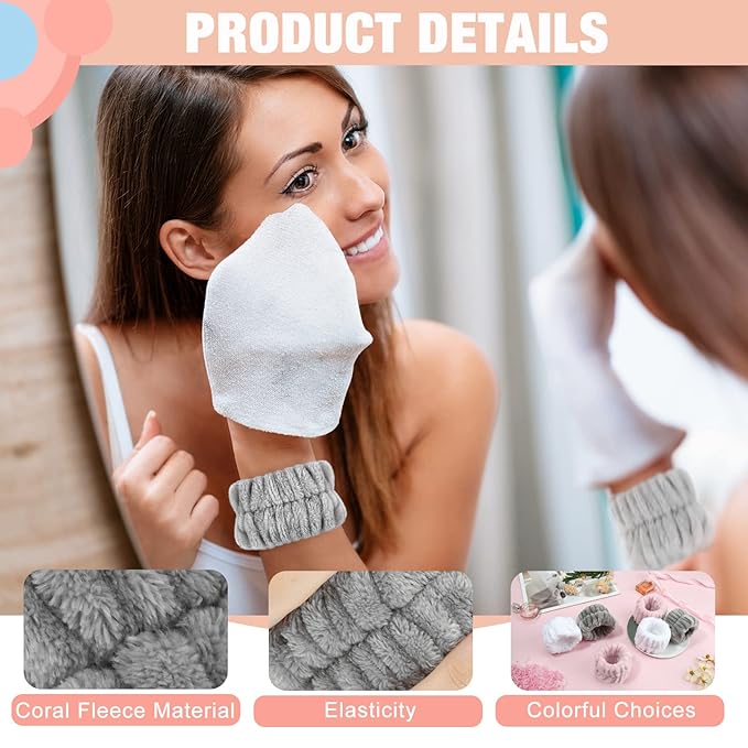 Women's wrist towels for washing