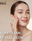 Yes To Avocado Fragrance Free Daily Cream Cleanser, Hydrating Face Wash That Removes Makeup & Impurities Leaving Skin Moisturized With Hyaluronic Acid & Glycerin, Natural Vegan & Cruelty Free, 4 Fl Oz