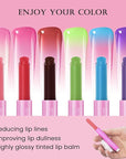 DAGEDA Tinted Lip Balm, Moisturizing Magic Non-Greasy,