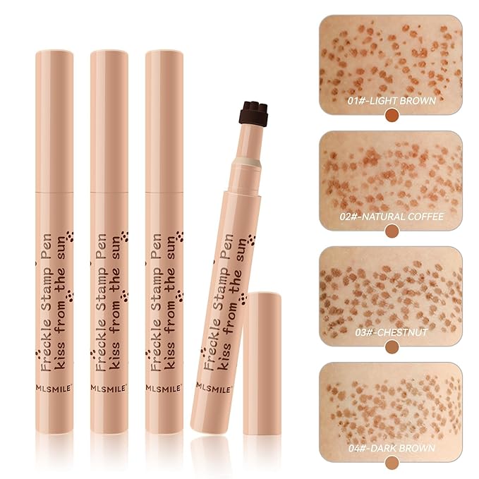 AKARY Stamp Freckle Pen Natural Lifelike Fake Freckles