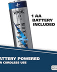 Wahl Lighted Battery Nose Hair Trimmer for Men & Women. Painless, Easy to See Nose, Ear, and Eyebrow Trimming with Built in Light, Battery Included. – Model 3023283