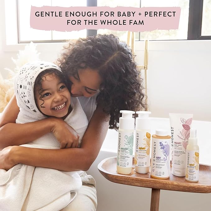 The Honest Company Fragrance Free Conditioning Hair Detangler | Leave-in Conditioner + Fortifying Spray | Tear-free + Hypoallergenic for Sensitive Skin | 4 fl oz
