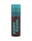 Poppy & Pout Coastal Coconut Jumbo Lip Balm | All Natural Lip Balms & Moisturizers | Hydrates with Beeswax, Vitamin E, Organic Coconut Oil | Cruelty-Free | Lip Balm in Recyclable Cardboard Tube