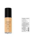 Milani Conceal + Perfect 2-in-1 Foundation + Concealer for a Flawless Complexion, Under Eye Corrector, Cover Redness and Imperfections, Waterproof and Sweatproof - Natural