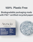 ARENCIA Salty Soda Shampoo Bar