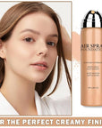 Flawless AirBrush Foundation High Coverage Foundation Smooth Creamy Matte Spray Foundation Makeup Kit For Mature Skin With Natural Nude Finish #Nude