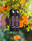 Ellovi Natural Lip Butter Lip Balm - Blossom - Pure Enough to Eat - Made With Just 6 Vegan Ingredients - 100% Natural & Organic Moisturizing Lip Care for All Day Hydration (2-Pack)