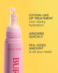 Burt’s Bees Lip Milk, Daily Lip Moisturizer, Sweet Strawberry, Vitamin Enriched Moisturizing Lip Balm with Almond Milk and Jojoba Oil, Hydrating for Softer Lips, 1 Tube, 0.34 Fl Oz
