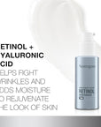 Neutrogena Retinol Face Moisturizer Cream, Rapid Wrinkle Repair, Anti-Wrinkle Night Moisturizer Cream, Anti-Wrinkle Face & Neck Cream Moisturizer with Hyaluronic Acid & Retinol, Paraben-Free, 1 fl. oz