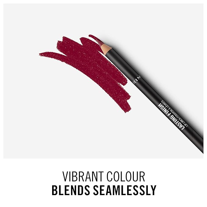 Rimmel Lasting Finish 8HR Lip Liner, 880 Wine, Pack of 1 (Pack of 2)