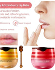 Bee Lip Balm Honey Pot,Honey Lip Exfoliator