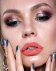 LANGMANNI 6 Matte Lipstick with 6 Lipliners Durable Makeup Set,Long-Lasting Non-Stick Cup Not Fade Waterproof Pigmented Velvet Lipgloss Kit Beauty Cosmetics Makeup Gift for Girls (#B)