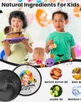Temporary Black Hair Color Wax for Kids, Washable Colored Hair Styling Mud, Women Men Style Dye for Girls Boys Teens, Instant Hair Coloring Gel Cream for DIY Cosplay Halloween Children's Day