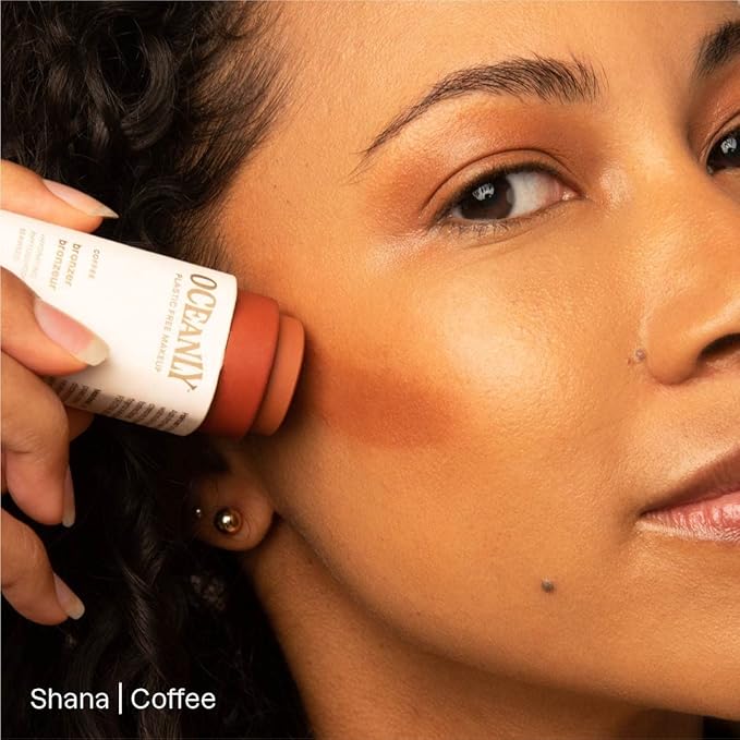 ATTITUDE Oceanly Lightweight Bronzer Stick, Titanium Dioxide-Free, EWG 0.3 Ounces