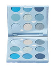 ColourPop On Cloud Blue Shadow Palette - Baby Blue Shadow with Matte Sparkle, Metallic, Matte and Glitter Finishes - High-Pigment Eye Makeup with a Long-Wearing Formula (0.3 oz)