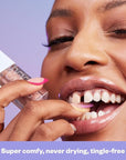 Kosas Wet Lip Oil Gloss - Hydrating Lip Plumping Treatment with Hyaluronic Acid & Peptides, Non-Sticky Finish (Unzipped)