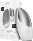 GESKE SmartAppGuided Sonic Thermo Facial Brush | 6 in 1 | Skin Cleansing | Cleansing Brush with Thermal Function | Electric Facial Massager