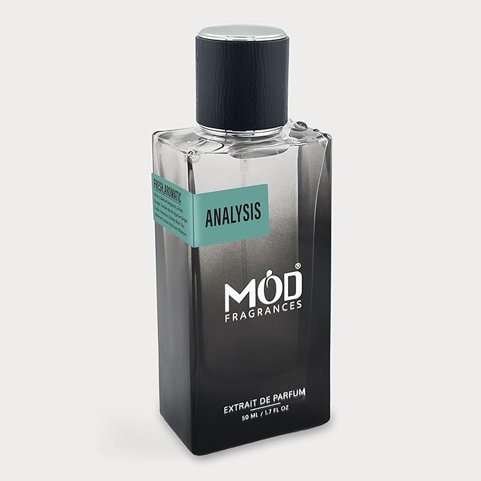 Mod Fragrances Analysis Extrait de Parfum for Men – Long Lasting Fresh Aromatic Perfume Dupe | Luxury Floral Woody Citrus Blend Inspired by Imagination