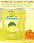120 pads turmeric cleansing pads