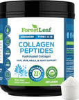 Collagen Peptides Powder Unflavored - Hydrolyzed Collagen Protein Powder Type 1, 2 & 3 - Grass Fed Keto Collagen Powder for Women & Men - Vital Hair, Skin, Nails, Joints, Recovery, 11g Per Serving