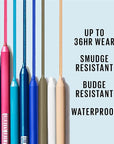 Maybelline Tattoo Studio Sharpenable Gel Pencil Waterproof Eyeliner, Long-Lasting Eyeliner With Smooth Gel Pigments For Up To 36HR Wear, Galactic Cobalt, 1 Count