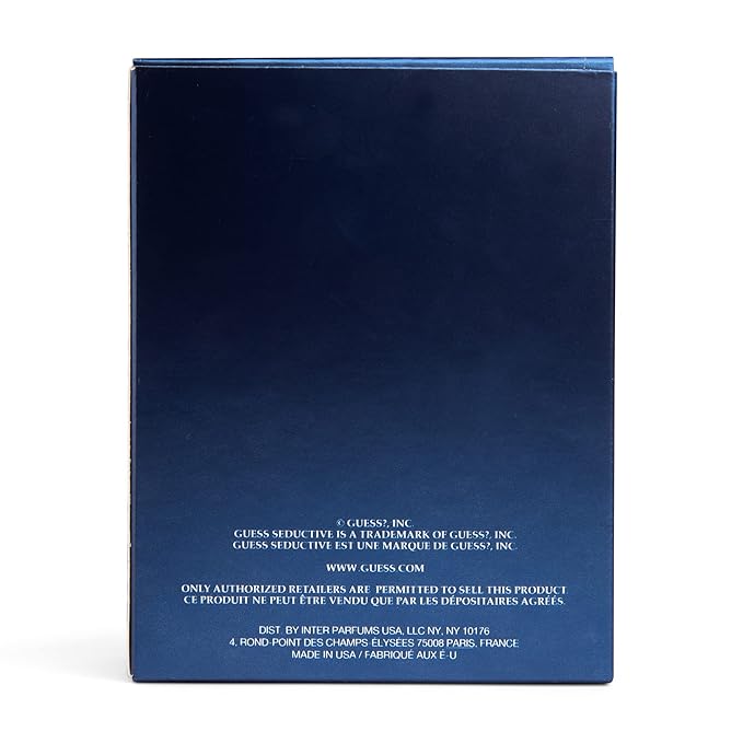 GUESS Seductive Blue Eau de Toilette for Men, 1 Fl Oz