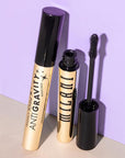 Milani Mascara Volume and Length, Highly Rated Anti-Gravity Black Shade with Castor Oil and Molded Hourglass Shaped Lash Coating Mascara Wand - 2 Pack