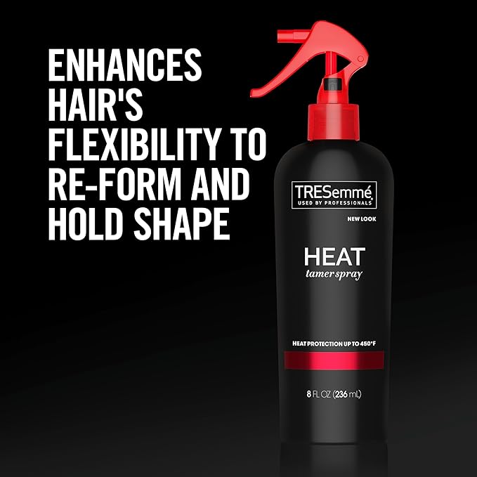 TRESemmé Expert Keratin Smooth Hair Care Set - Heat Protection Spray, Shine Serum with Marula Oil, and Thermal Leave-in Spray, Anti-Frizz Products (3 Piece Set)