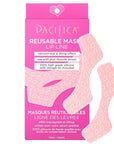 Pacifica Beauty Reusable Lip Line Mask, Skincare, Silicone Mask, For Fine Lines and Wrinkles, Lift and Firm, Pair with Serum, Storage Tin Included, Skin Care, Face Masks Skincare, Vegan, 2 Pieces