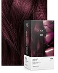 IGK Permanent Hair Color Kit | 5VM Movie Night - Mahogany Brown | 100% Gray Color Coverage + Strengthen + Shine | Ammonia Free