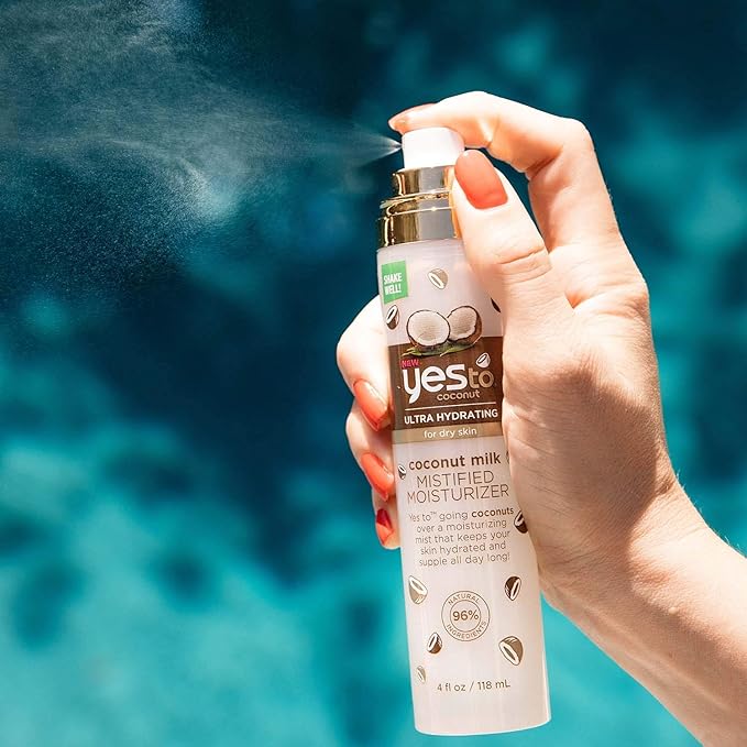 Yes To Coconut Ultra Hydrating Coconut Milk Mistified Moisturizer, 4 Fluid Ounce