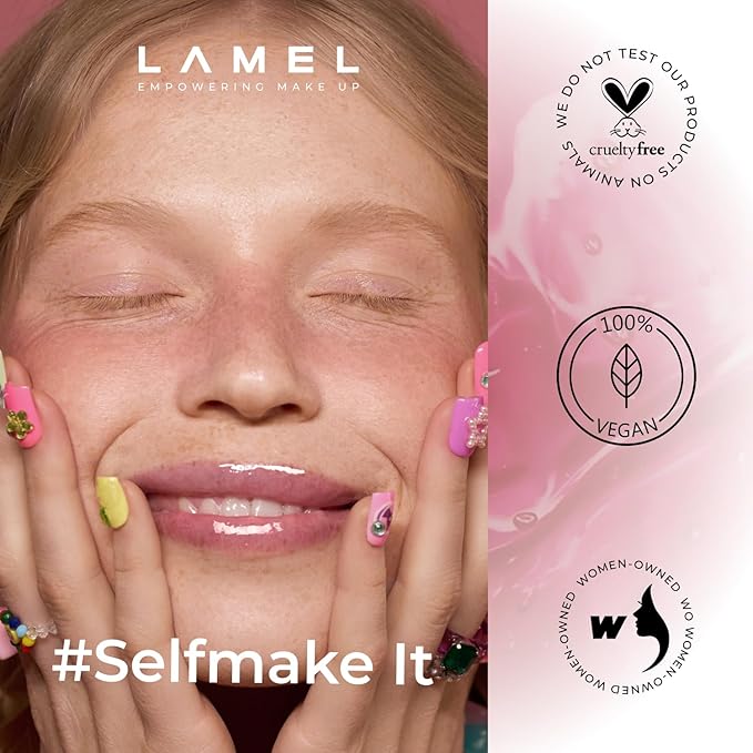 Lamel Hydrating Lip Oil LET`S GLAZE - Hydrating Lip