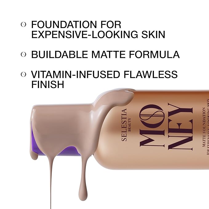 Matte Foundation Money - Long-Lasting Makeup Foundation with