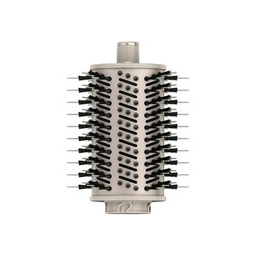 Shark FlexStyle Round Hot Air Brush Attachment for Blow Dryers, Hair Styling Tool for Straight, Wavy, Curly, and Coily Hair, Stone
