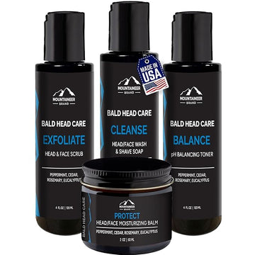 Mountaineer Brand Bald Head Care Gifts Moisturizing